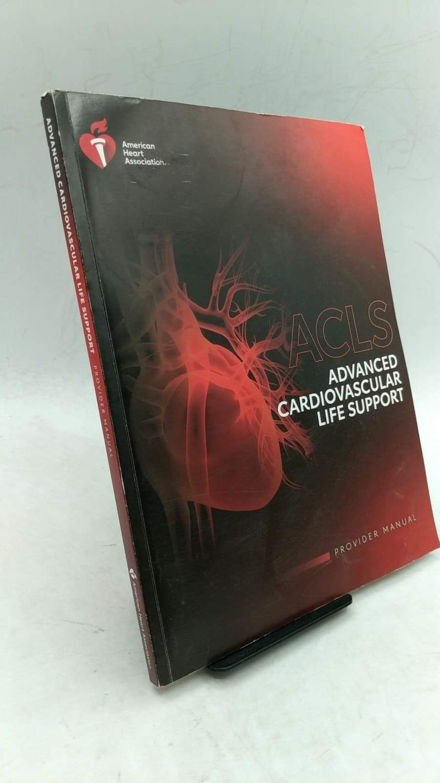 Advanced Cardiovascular Life Support Provider Manual by American Heart Association - front cover
