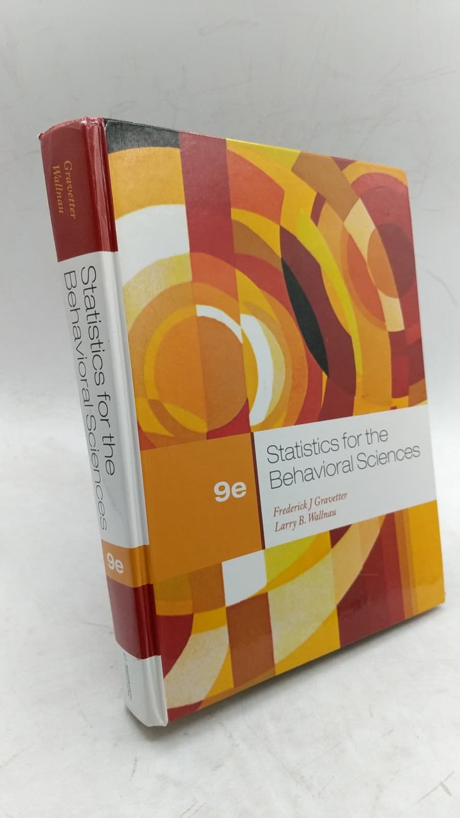 Statistics for the Behavioral Sciences by Frederick J Gravetter and Larry B. Wallnau - front cover