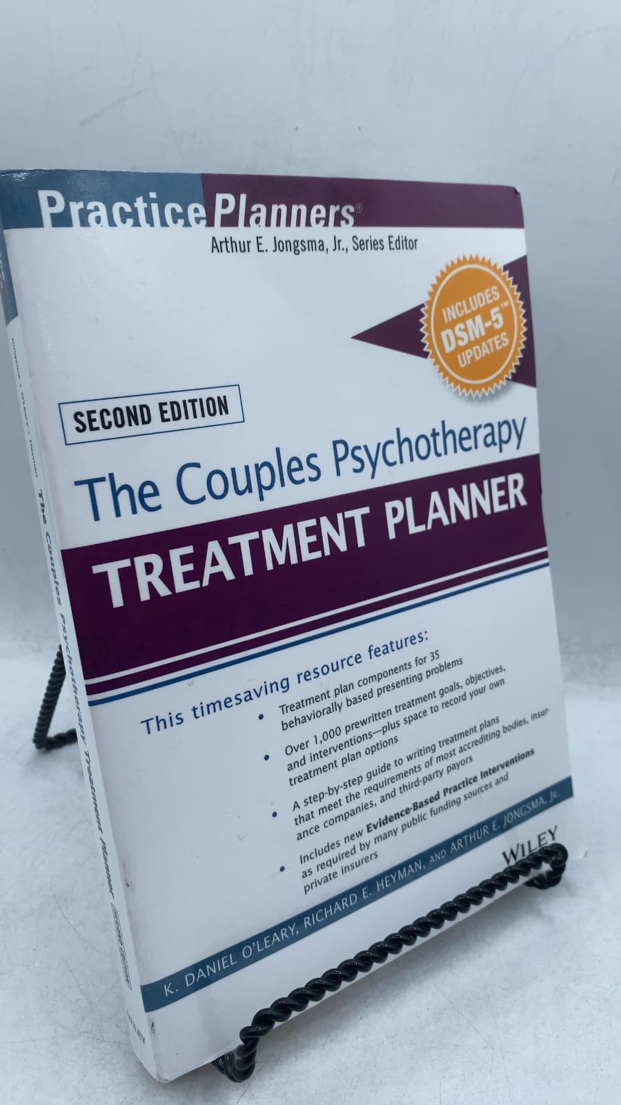 The Couples Psychotherapy Treatment Planner, with DSM-5 Updates, Second Edition