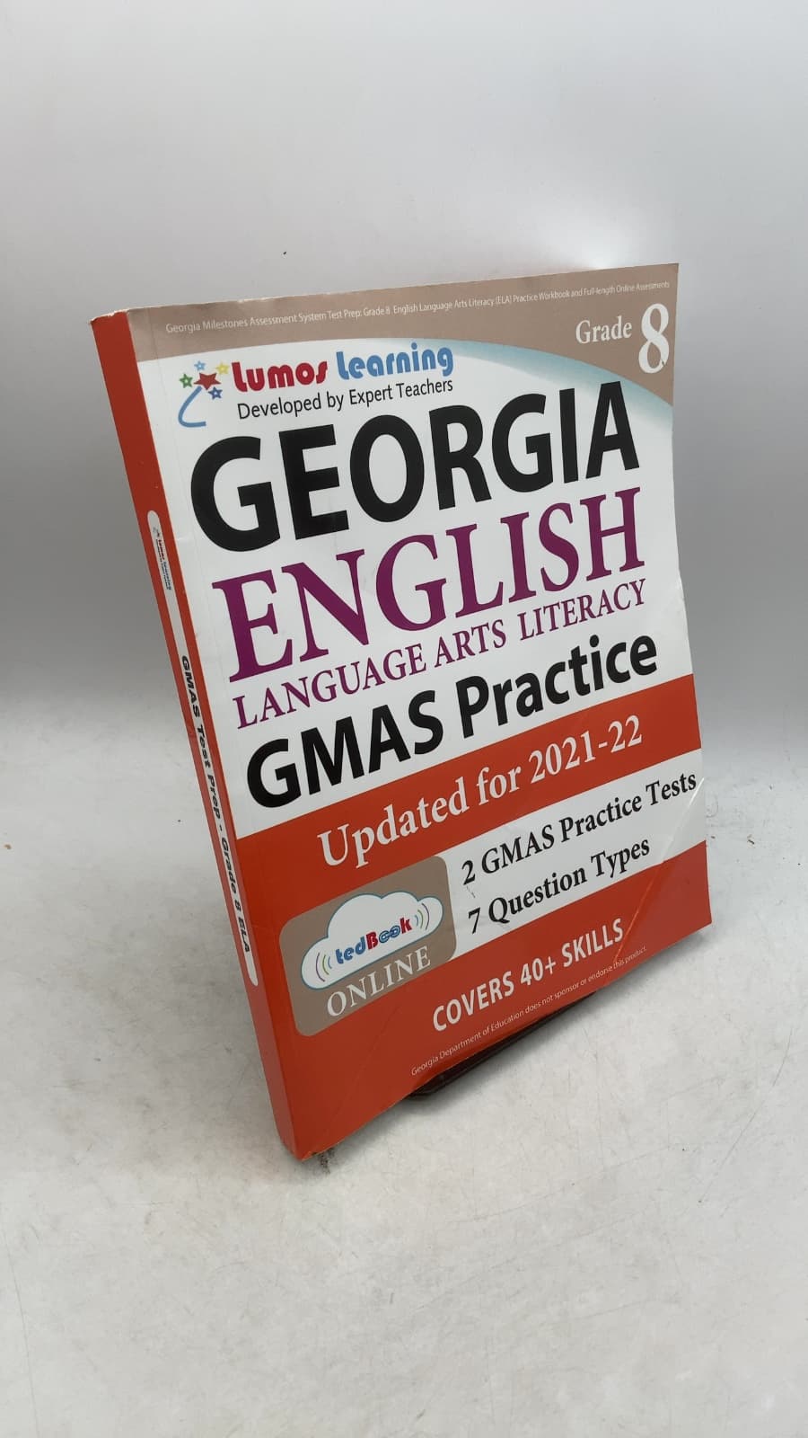 Georgia English Language Arts Literacy GMAS Practice by Erin Schollaert, Nina Anderson, George Smith - front cover