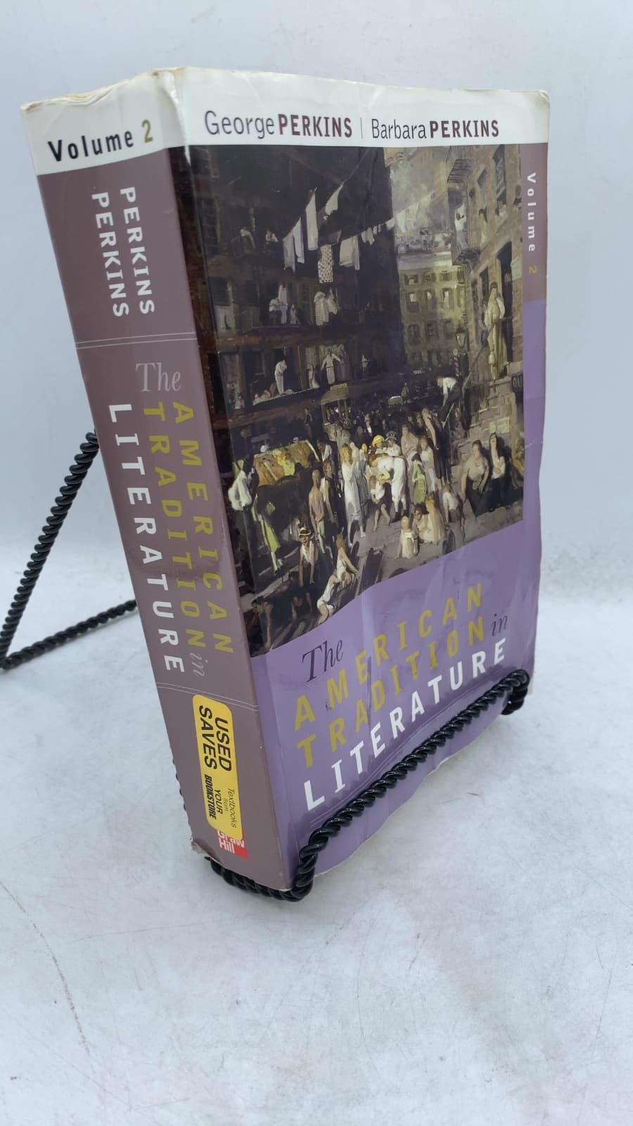 The American Tradition in Literature, Twelfth Edition, Volume 2 by George Perkins, Barbara Perkins - front cover