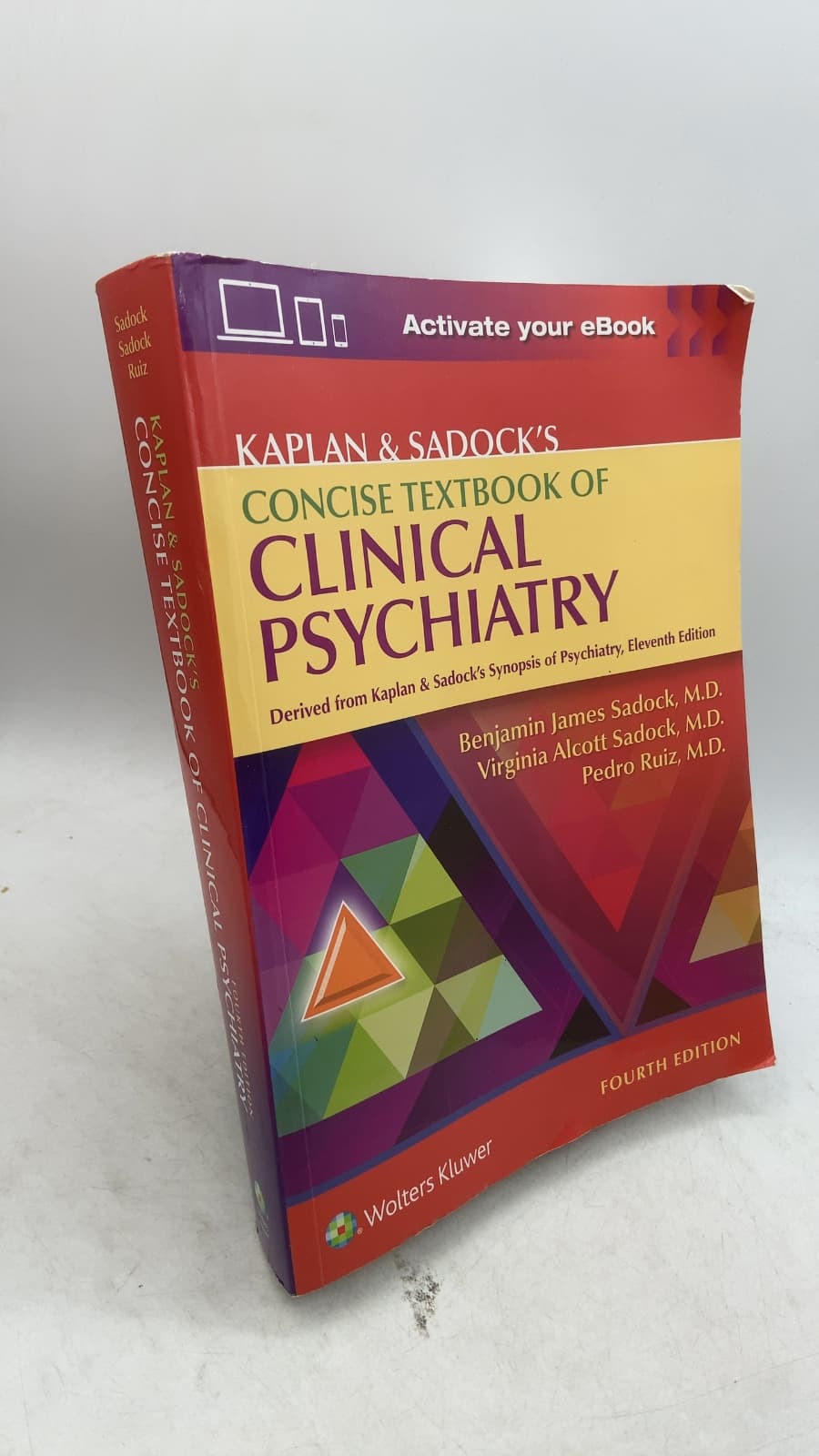 Kaplan & Sadock's Concise Textbook of Clinical Psychiatry by Benjamin James Sadock, Virginia Alcott Sadock, Pedro Ruiz - front cover