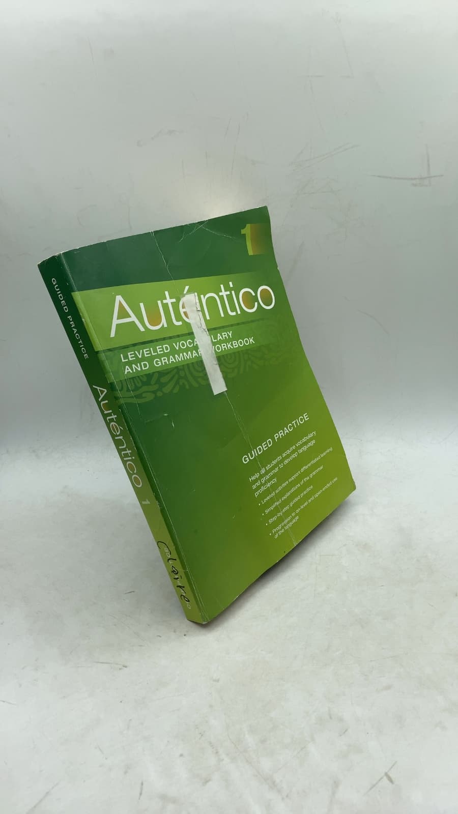 Auténtico: Leveled Vocabulary and Grammar Workbook - front cover