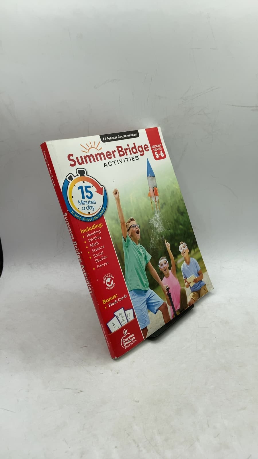Summer Bridge Activities: Bridging Grades 5 to 6 - front cover