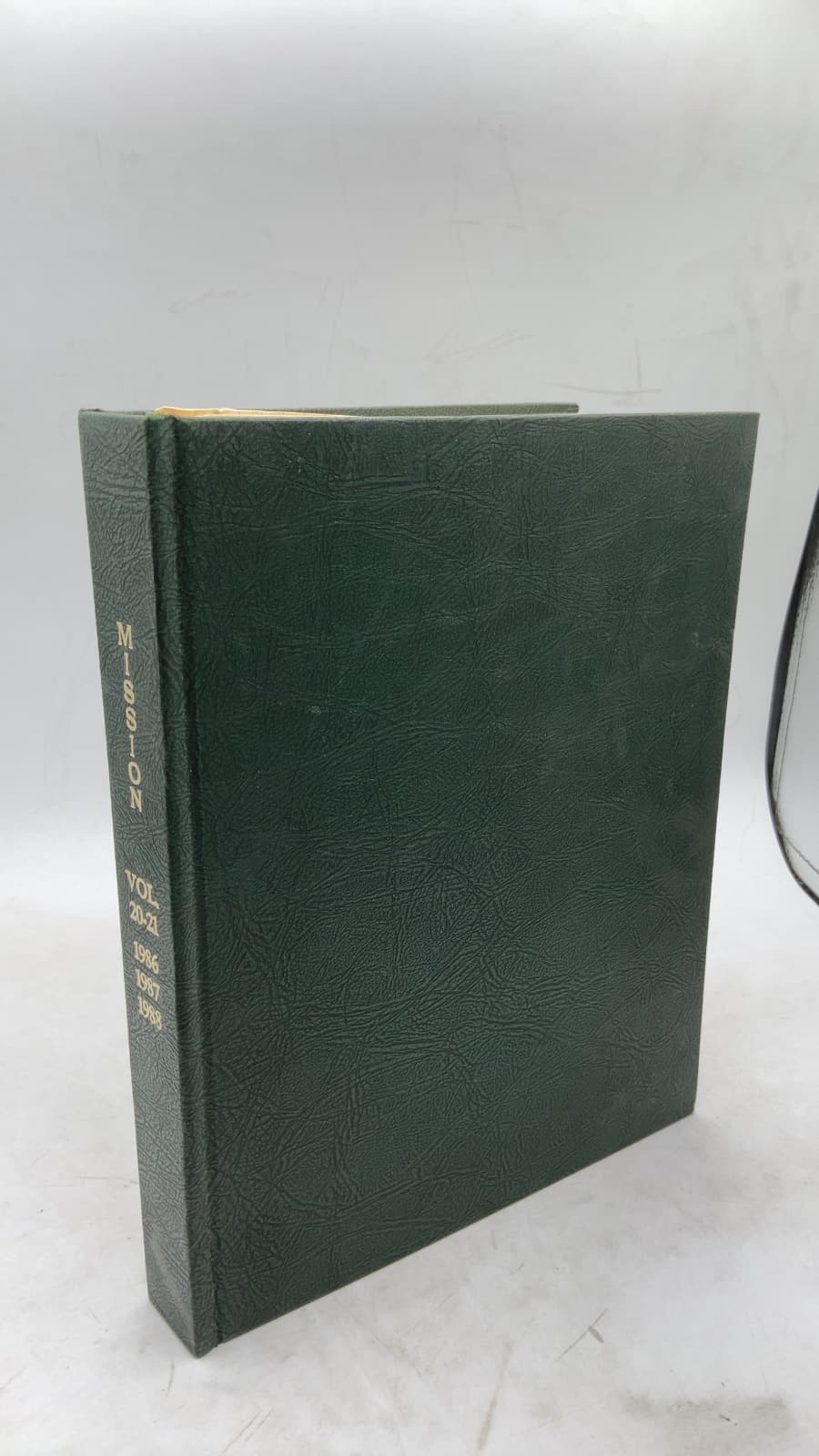 Mission Journal, Vol. 20-21 by Herbert A. Marlowe, Jr. (Guest Editor) - front cover