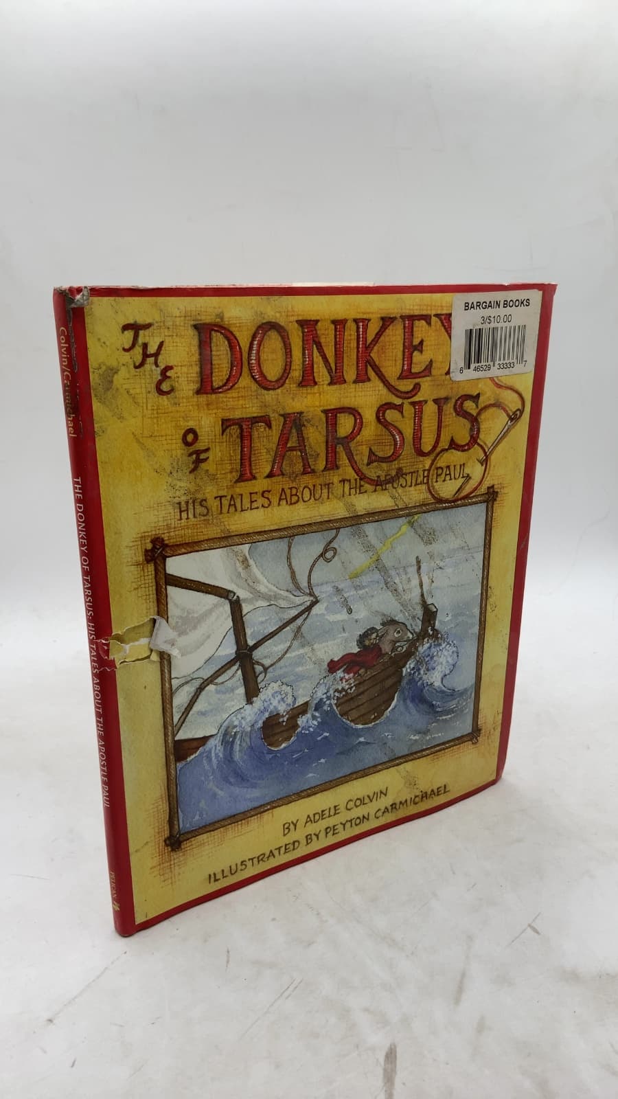 The Donkey of Tarsus: His Tales About the Apostle Paul by Adele Colvin - front cover
