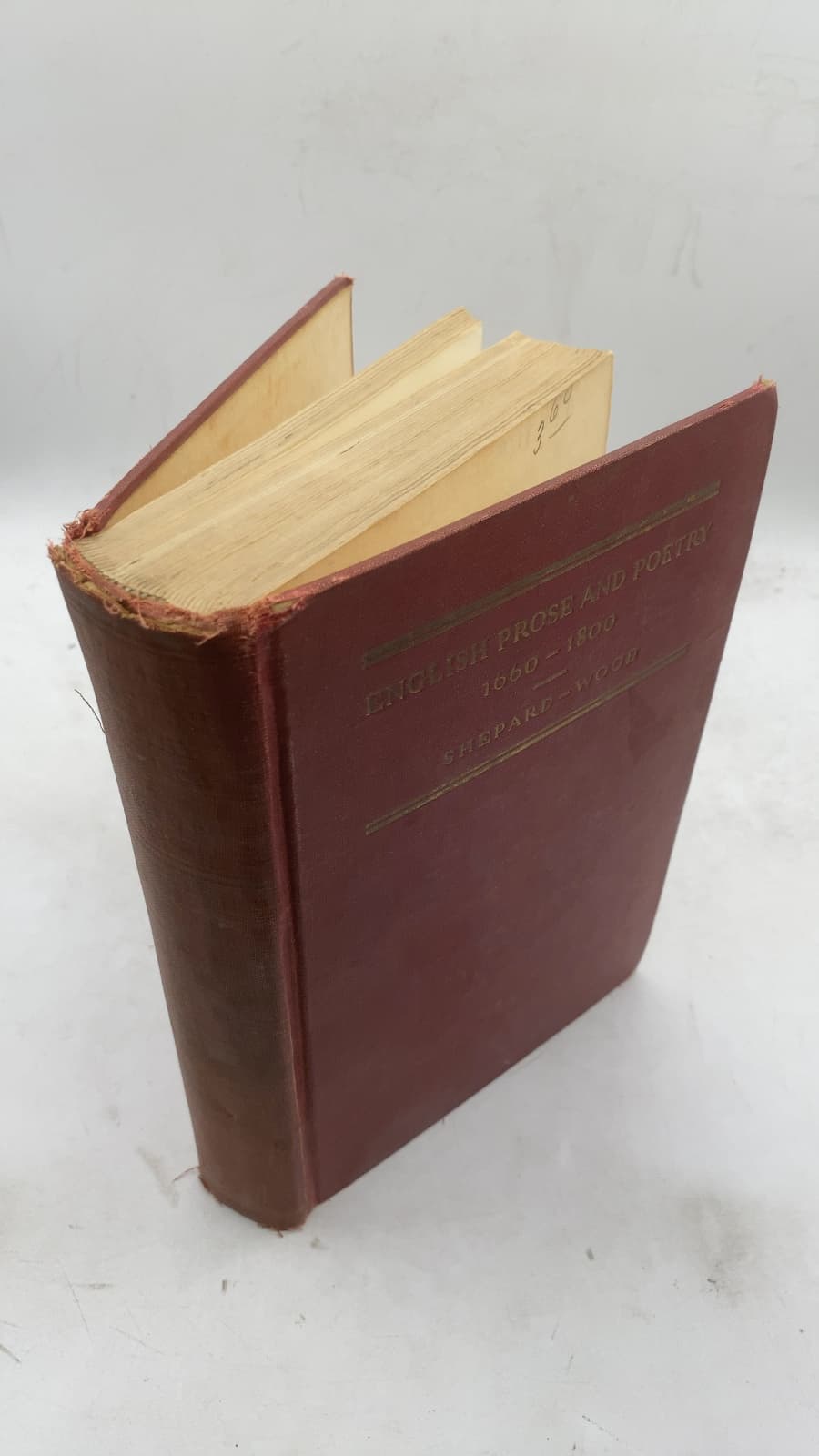English Prose and Poetry 1660-1800