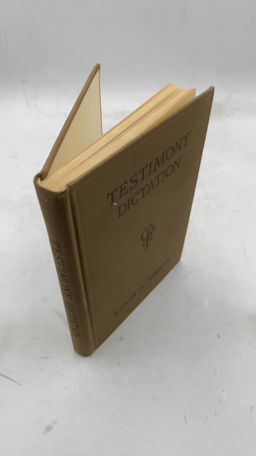 Testimony Dictation