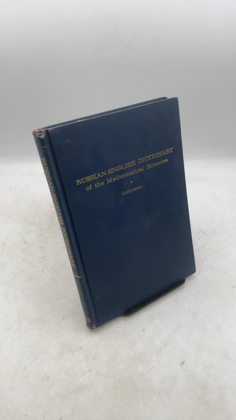 RUSSIAN-ENGLISH DICTIONARY of the Mathematical Sciences