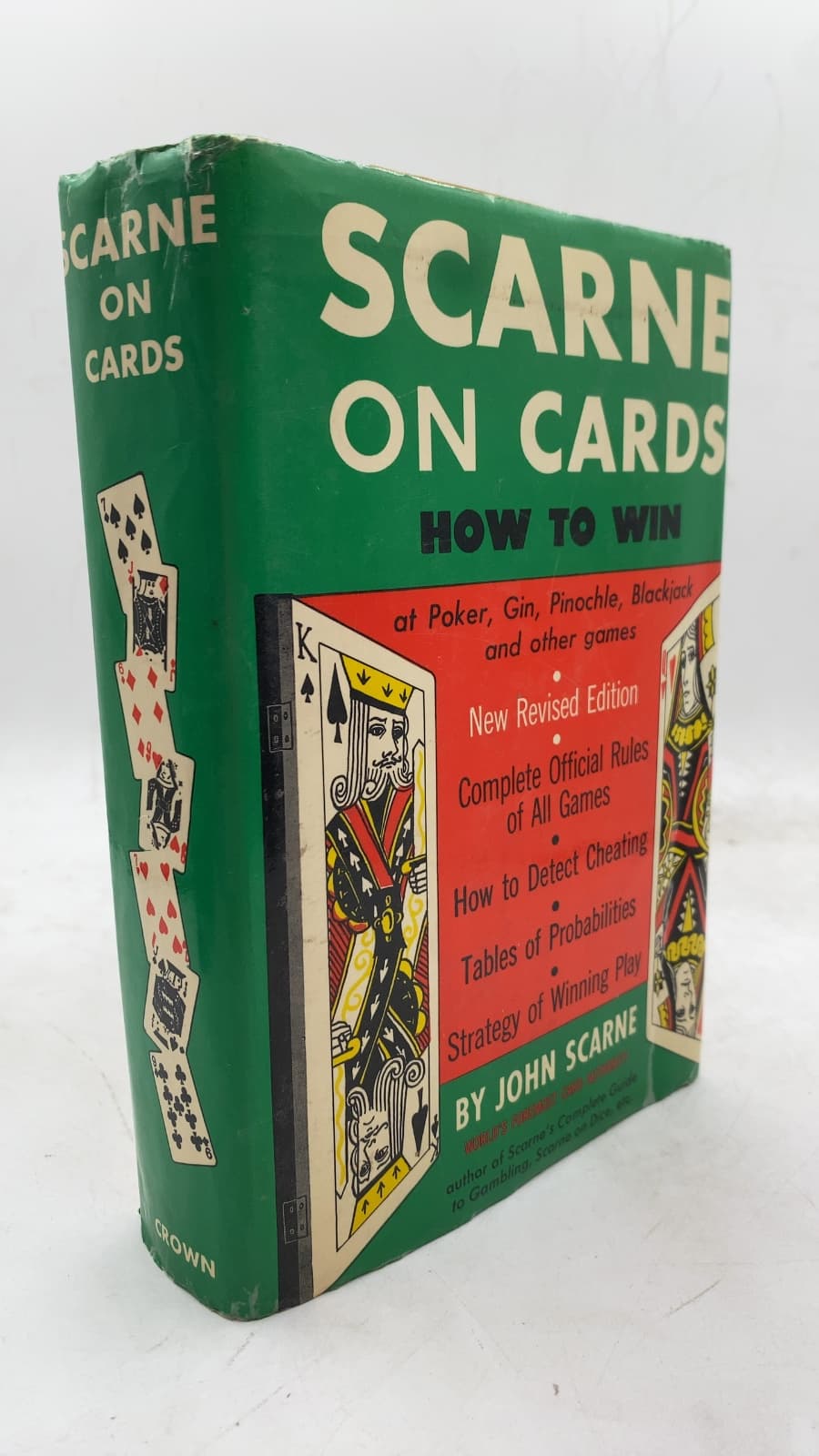 Scarne on Cards by John Scarne - front cover