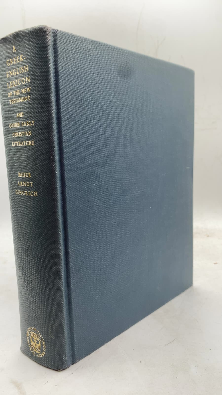 A Greek-English Lexicon of the New Testament and Other Early Christian Literature