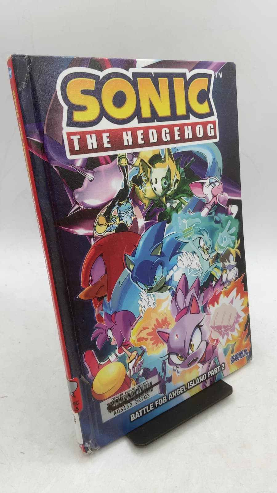 Sonic the Hedgehog: Battle for Angel Island Part 2 by Ian Flynn - front cover