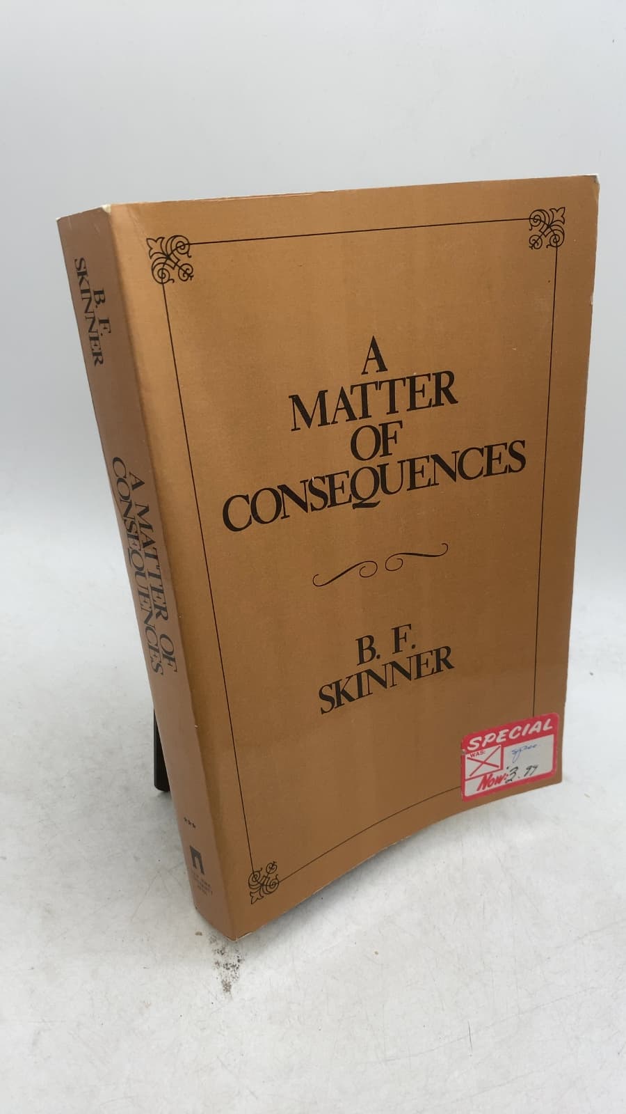 A Matter of Consequences: Part Three of an Autobiography
