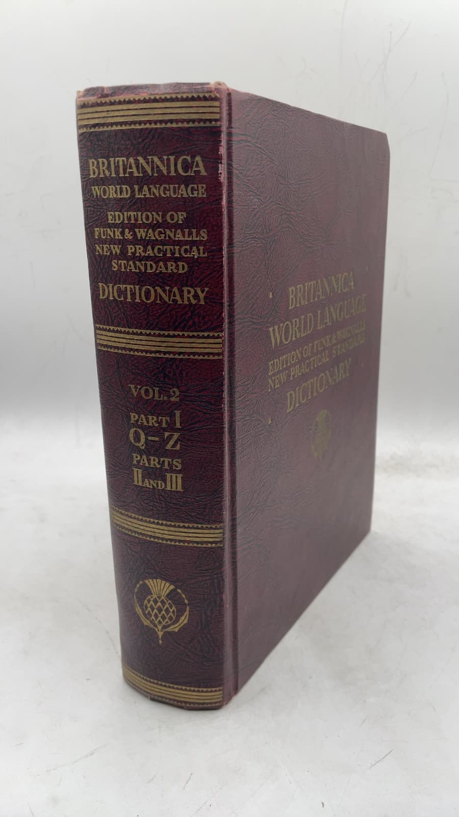 Funk & Wagnalls New Practical Standard Dictionary of the English Language
