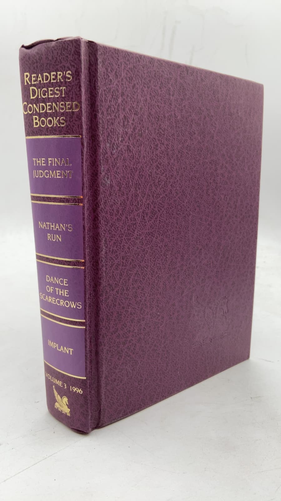 Reader's Digest Condensed Books: Volume 3 1996