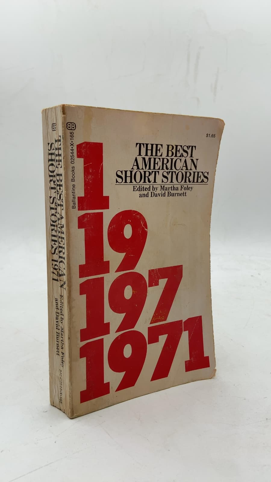 The Best American Short Stories 1971 by Martha Foley and David Burnett (Editors) - front cover