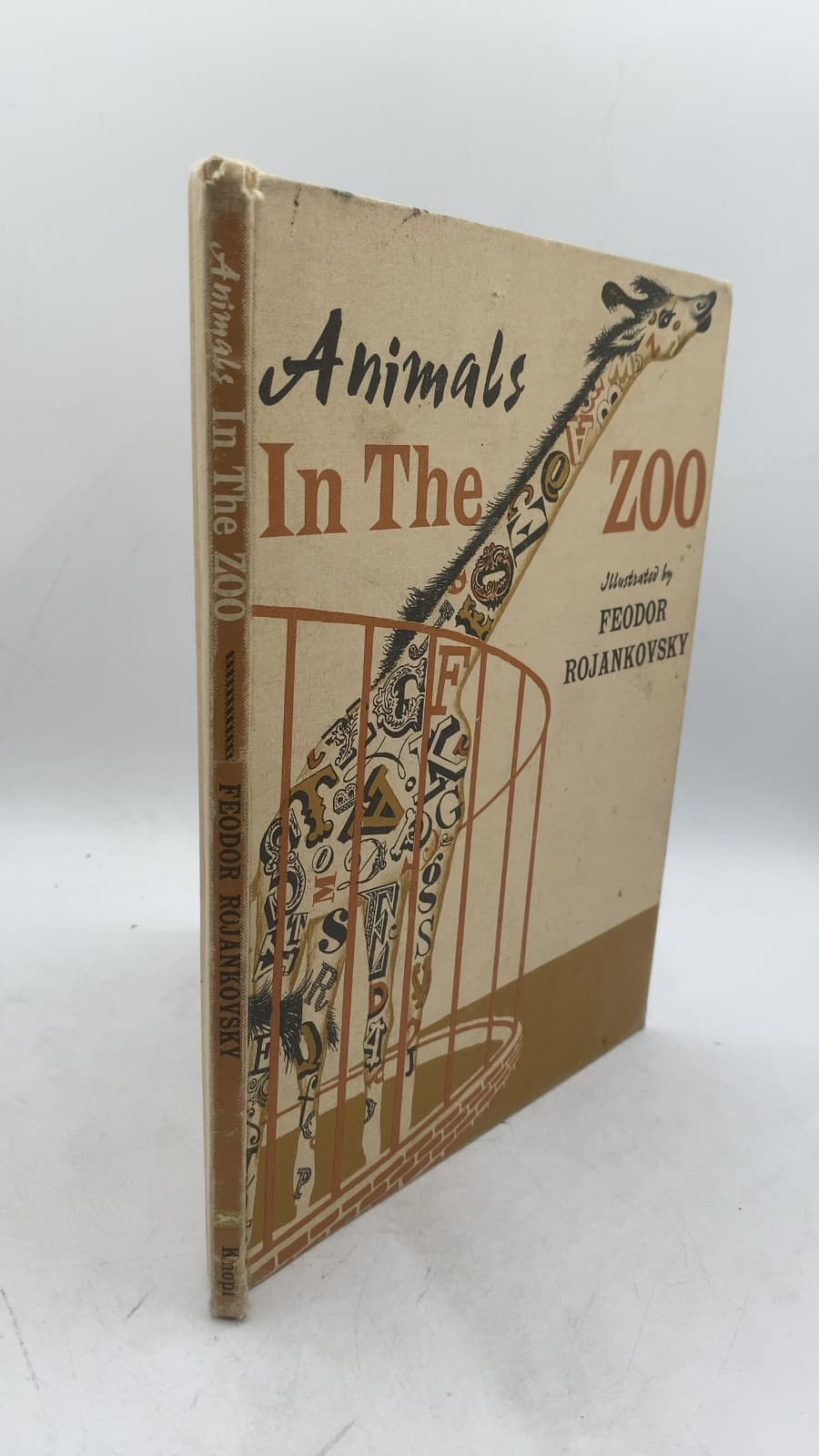 Animals In The Zoo by Feodor Rojankovsky - front cover