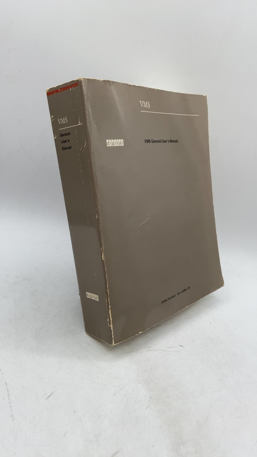 VMS General User's Manual - front cover