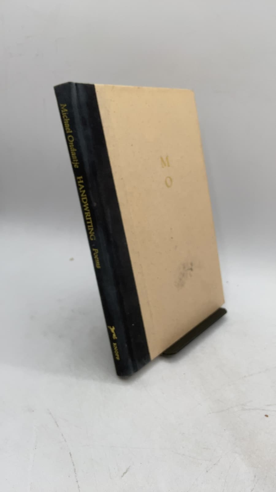 Handwriting by Michael Ondaatje - front cover