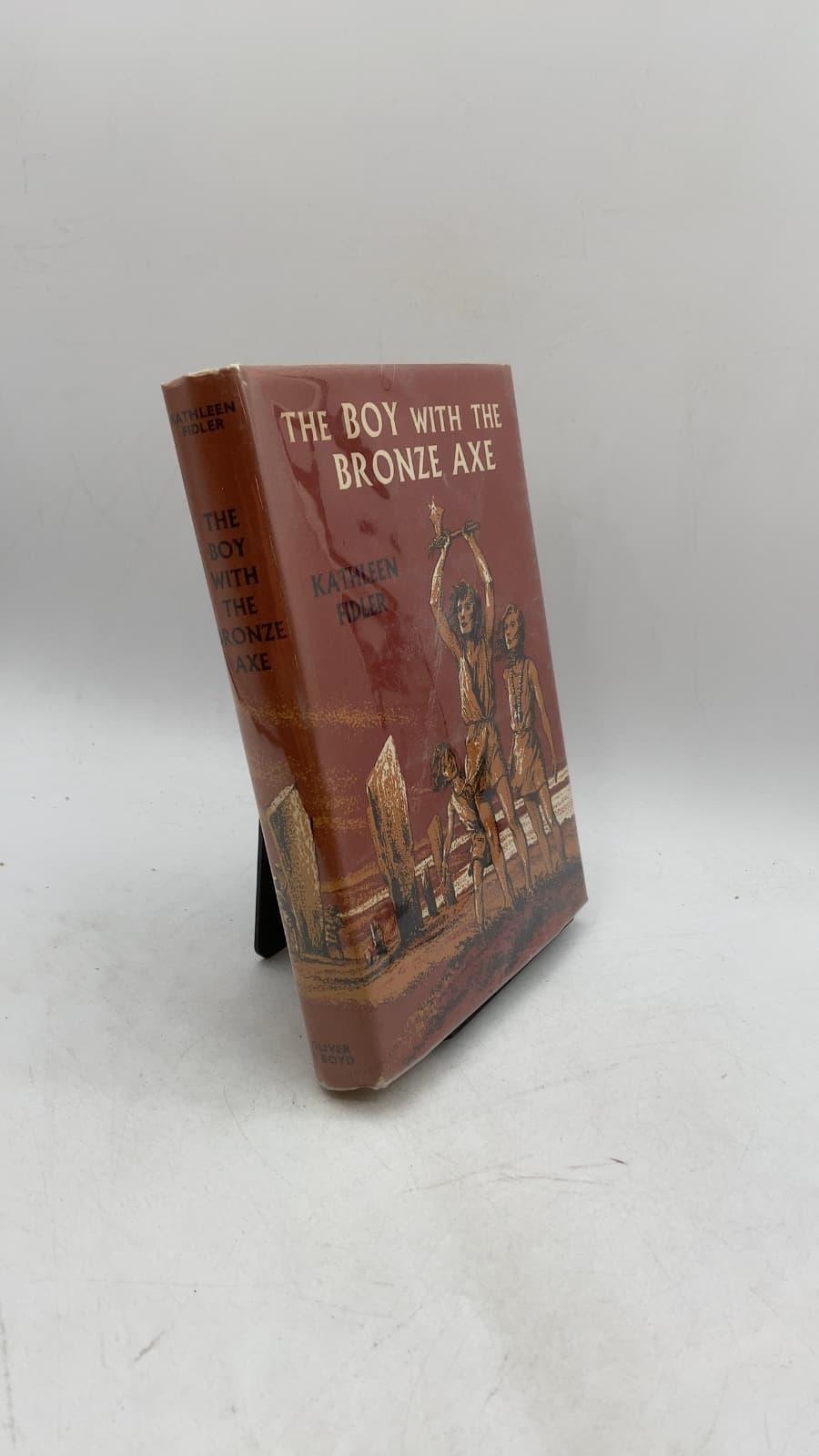 The Boy with the Bronze Axe by Kathleen Fidler - front cover