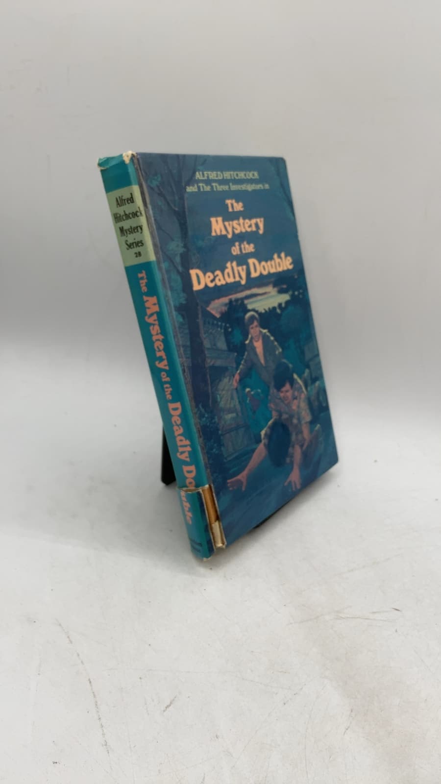 The Mystery of the Deadly Double by William Arden - front cover