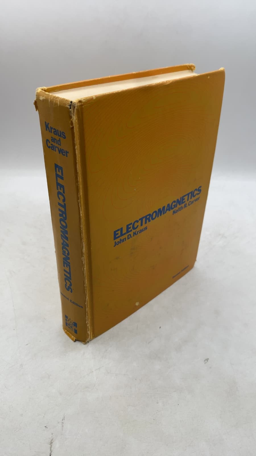 Electromagnetics by John D. Kraus, Keith R. Carver - front cover