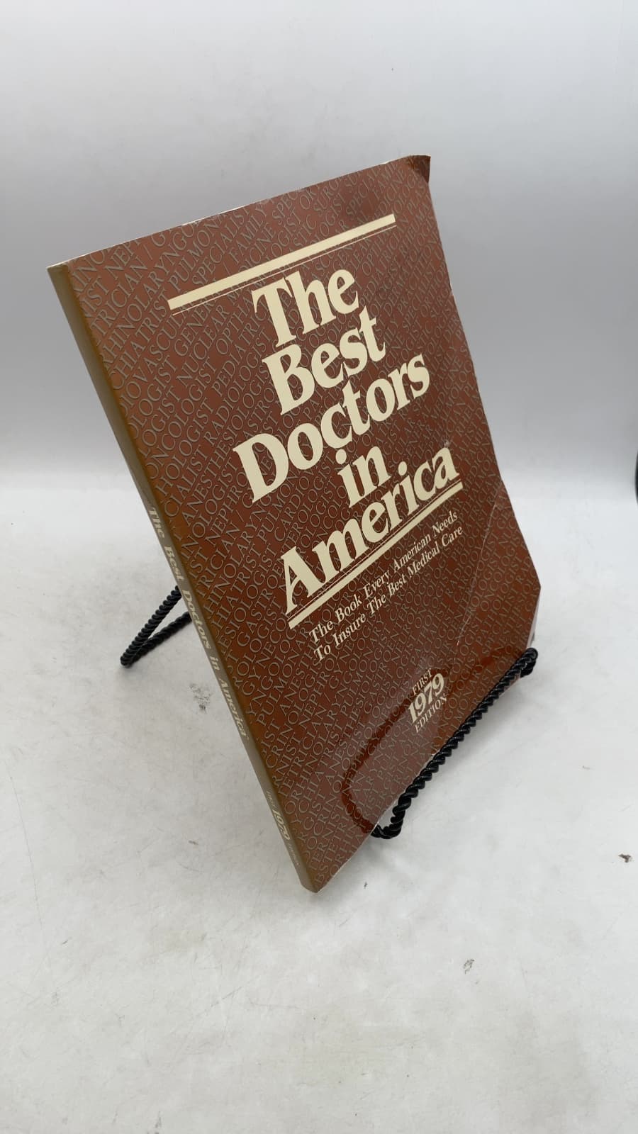 The Best Doctors in America - front cover