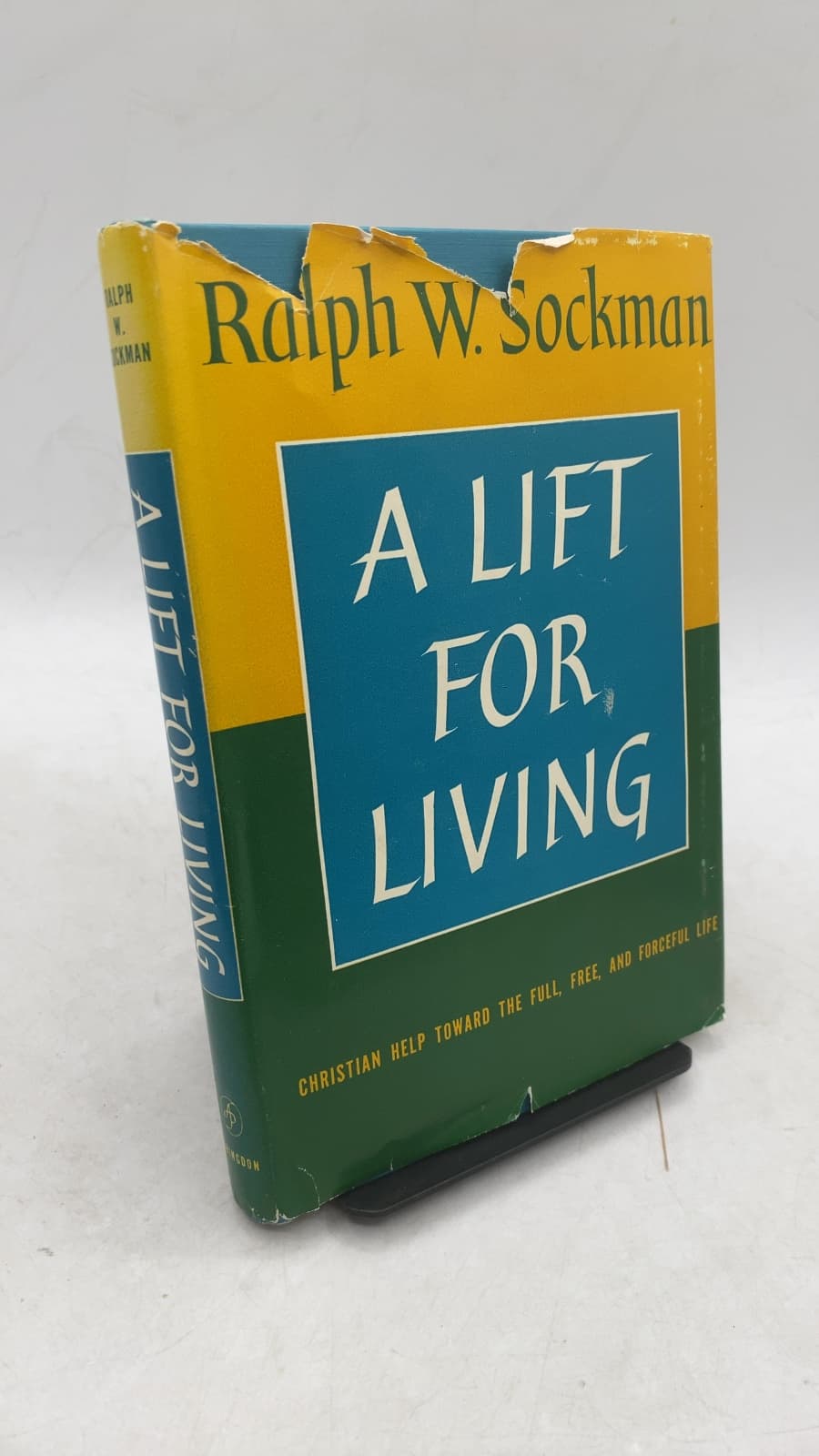 A Lift for Living by Ralph W. Sockman - front cover