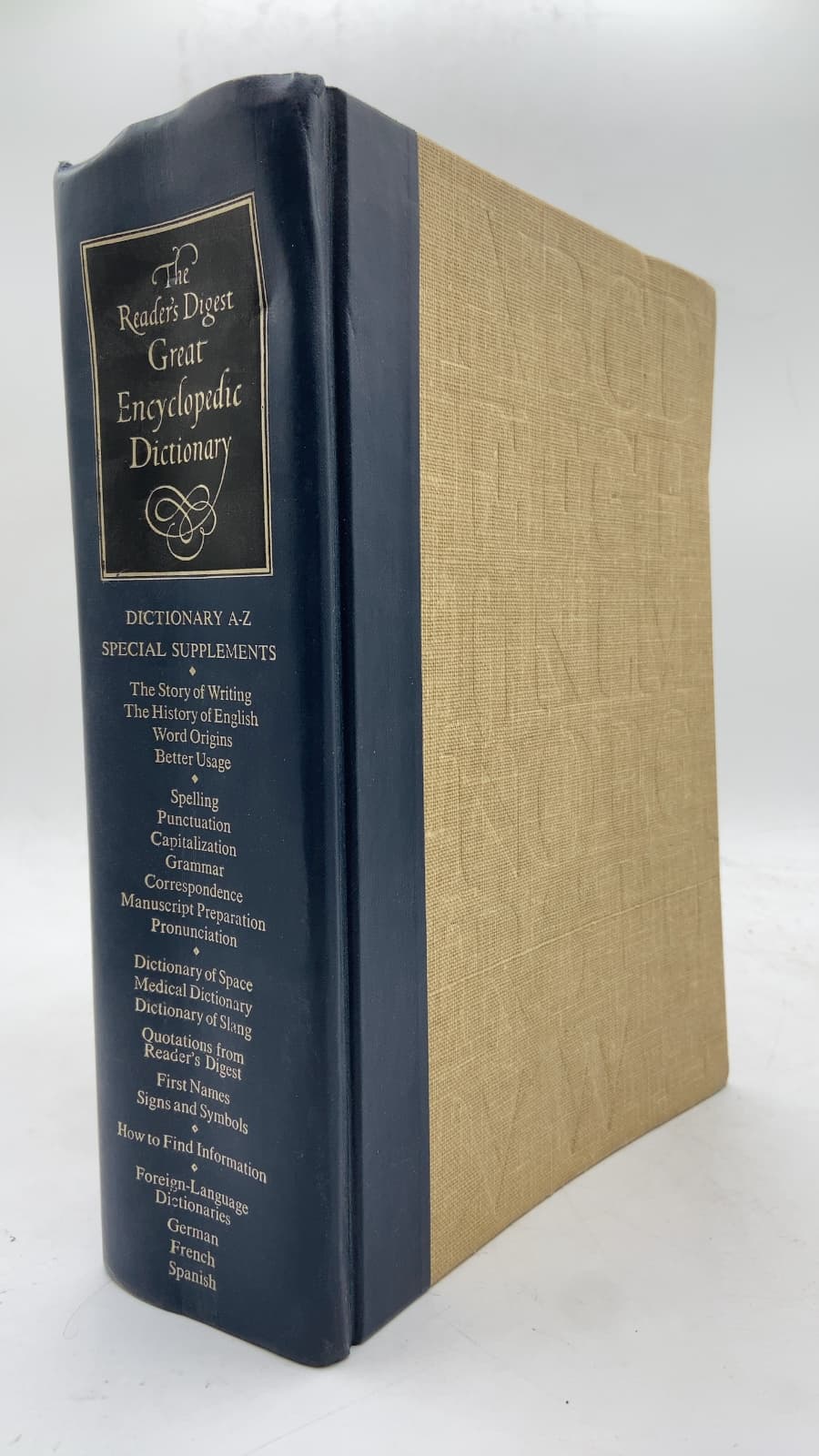 The Reader's Digest Great Encyclopedic Dictionary - front cover