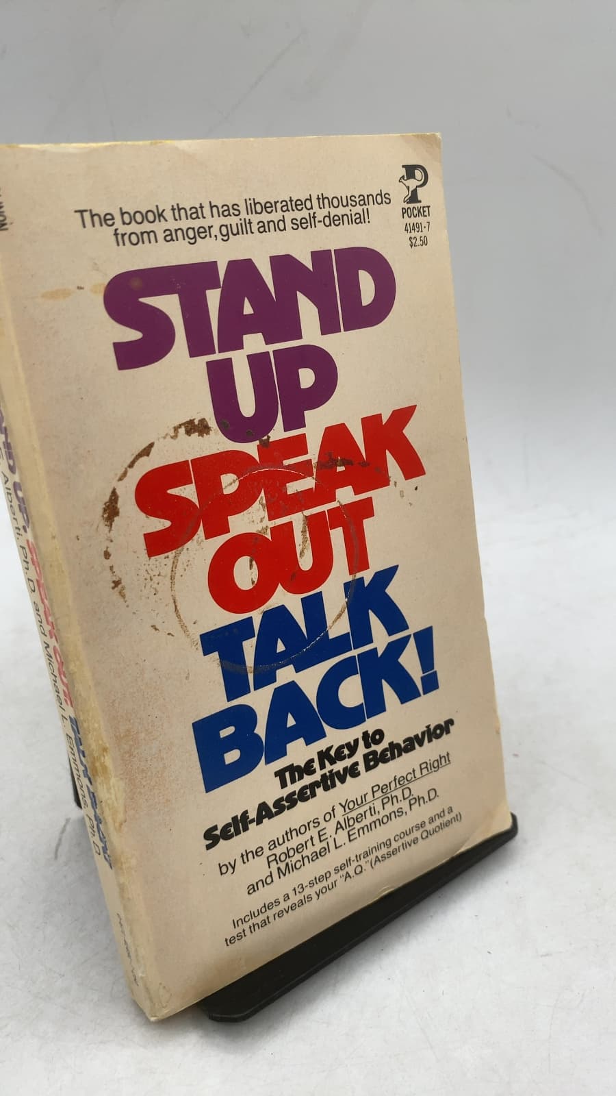 Stand Up, Speak Out, Talk Back! by Robert E. Alberti, Ph.D. and Michael L. Emmons, Ph.D. - front cover