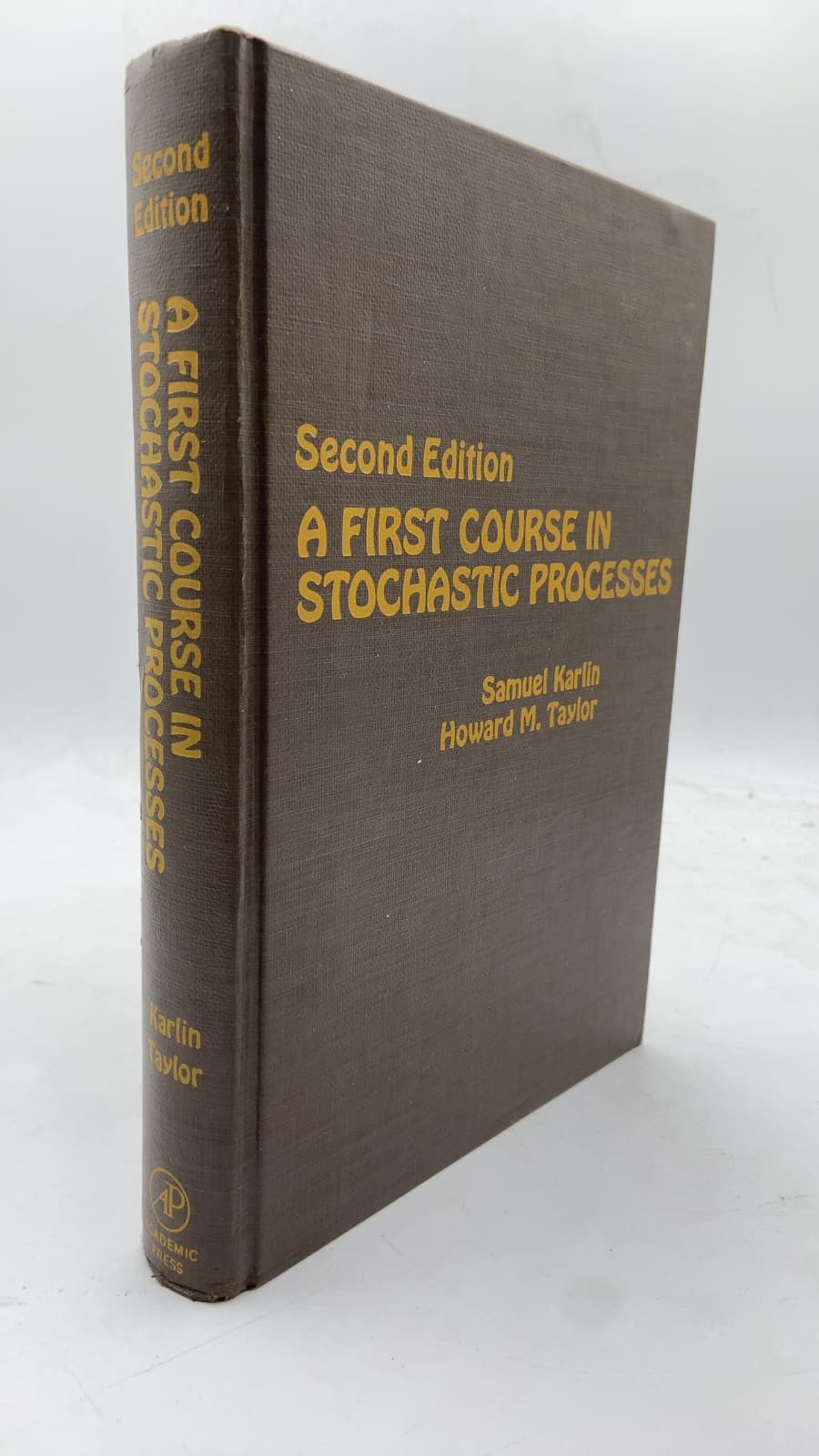 A First Course in Stochastic Processes by Samuel Karlin, Howard M. Taylor - front cover
