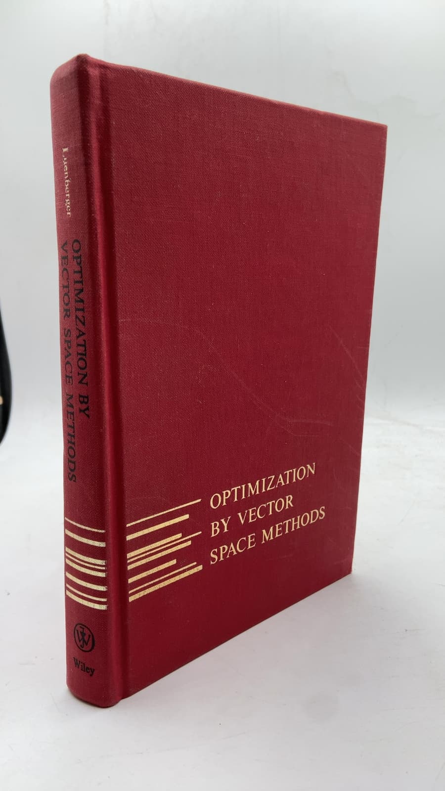 Optimization BY Vector Space Methods by David G. Luenberger - front cover