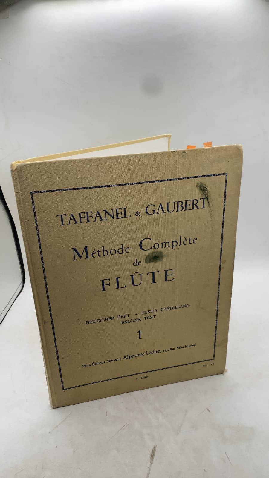 Méthode Complète de Flûte by Taffanel & Gaubert - front cover