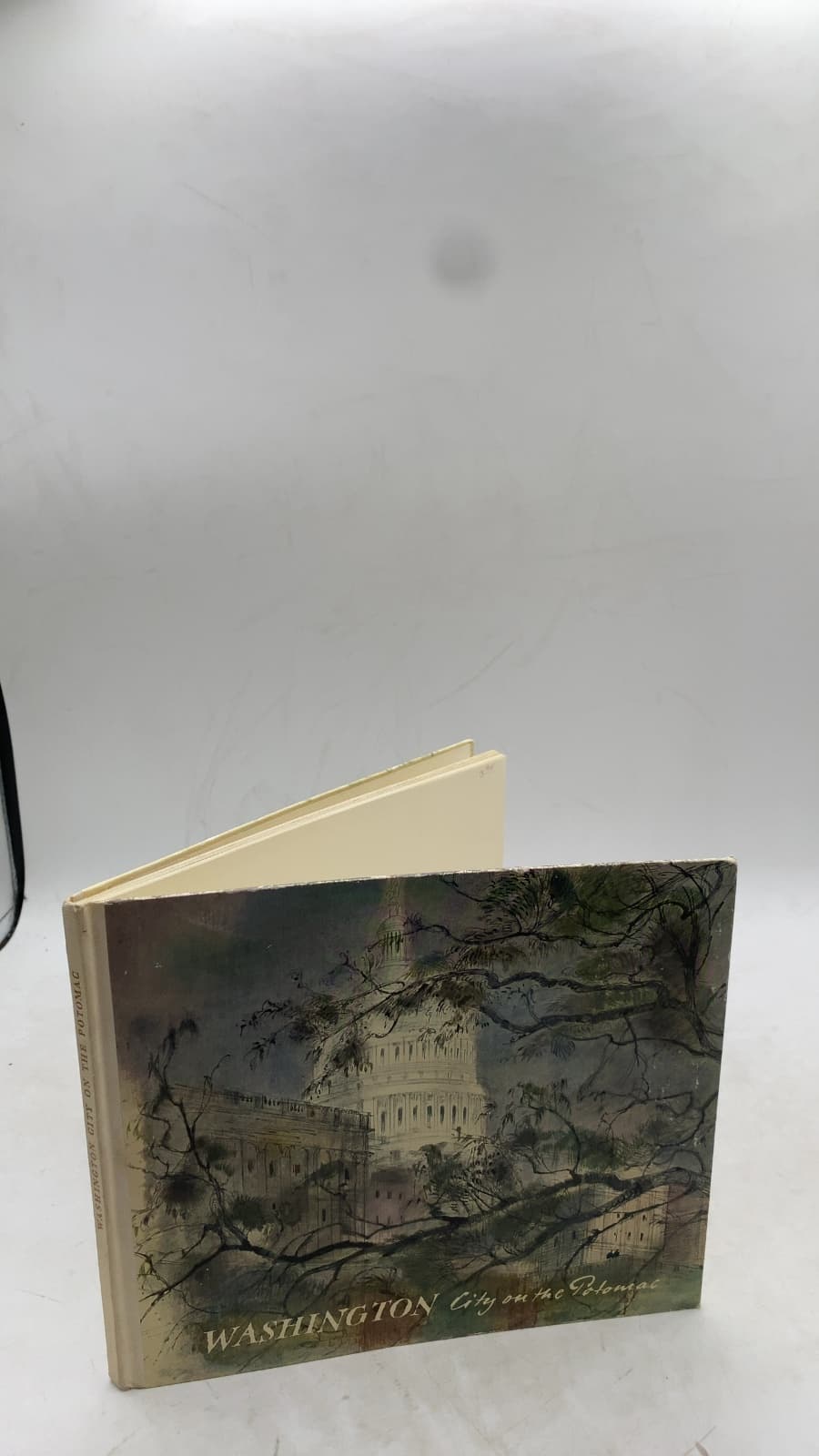 Washington City on the Potomac by Sketches by Fritz Busse, Text by Russell Baker - front cover