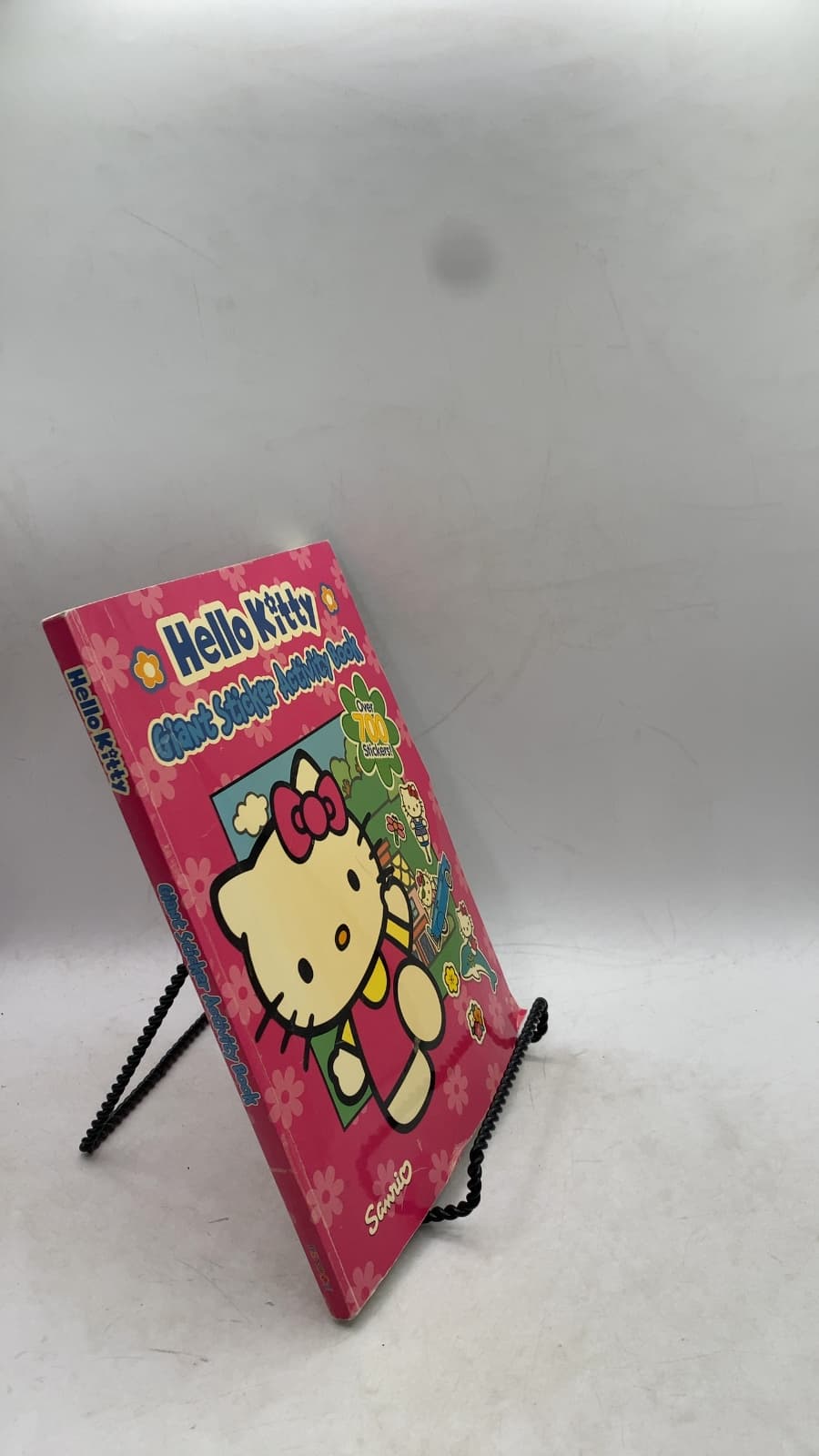Hello Kitty's Neighborhood Giant Activity Sticker Book - front cover