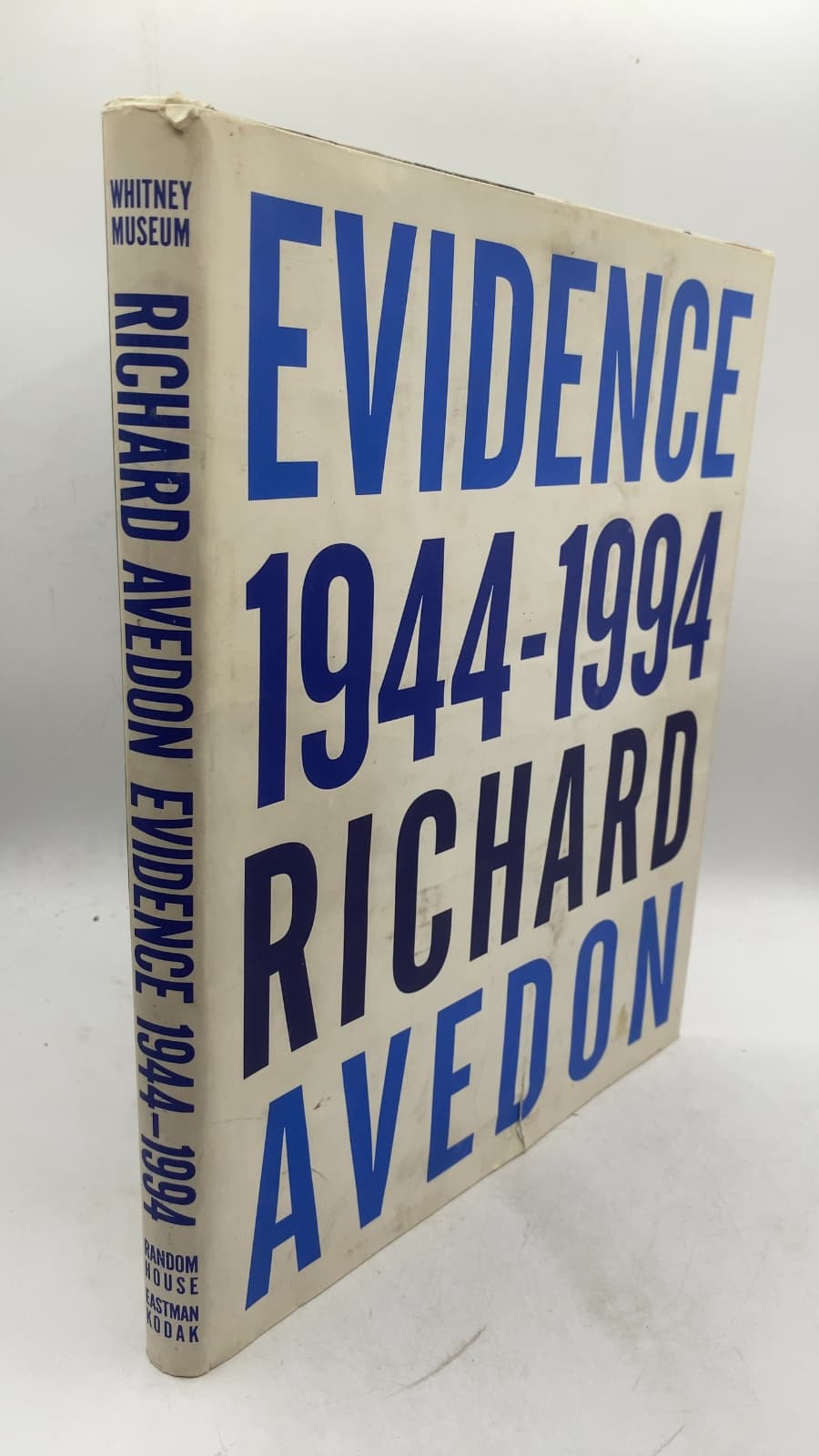 Evidence 1944-1994 by Richard Avedon - front cover