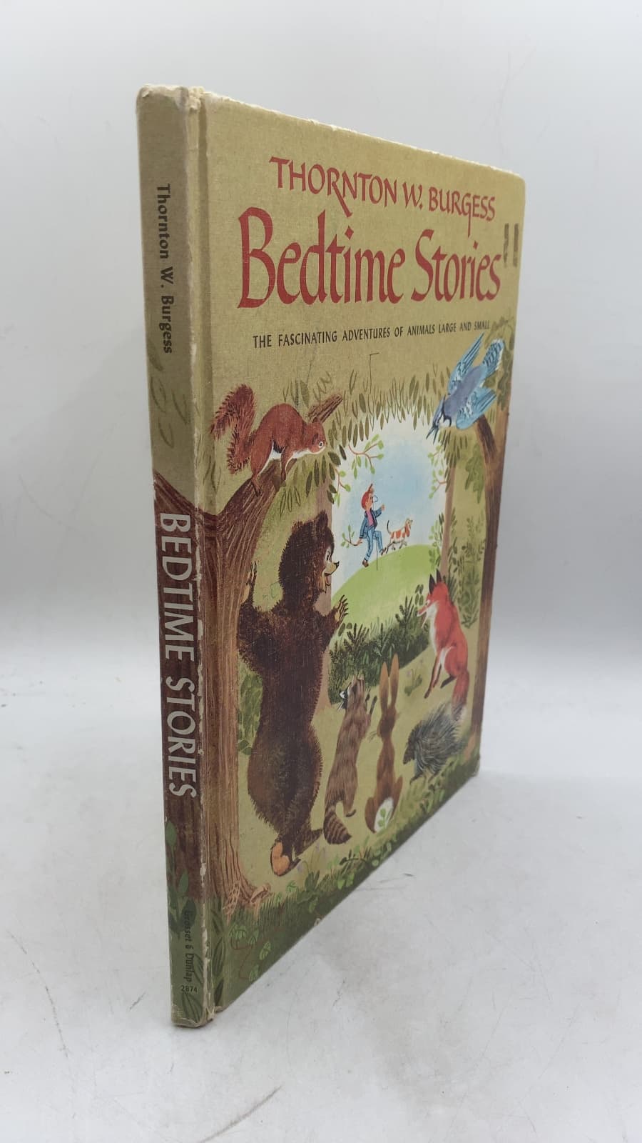 Bedtime Stories by Thornton W. Burgess - front cover