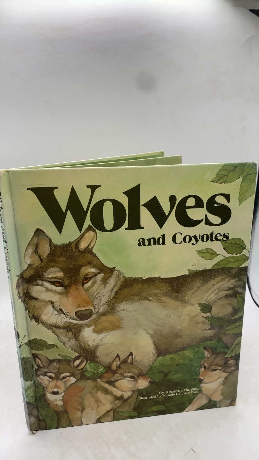 Wolves and Coyotes by Rosanna Hansen - front cover