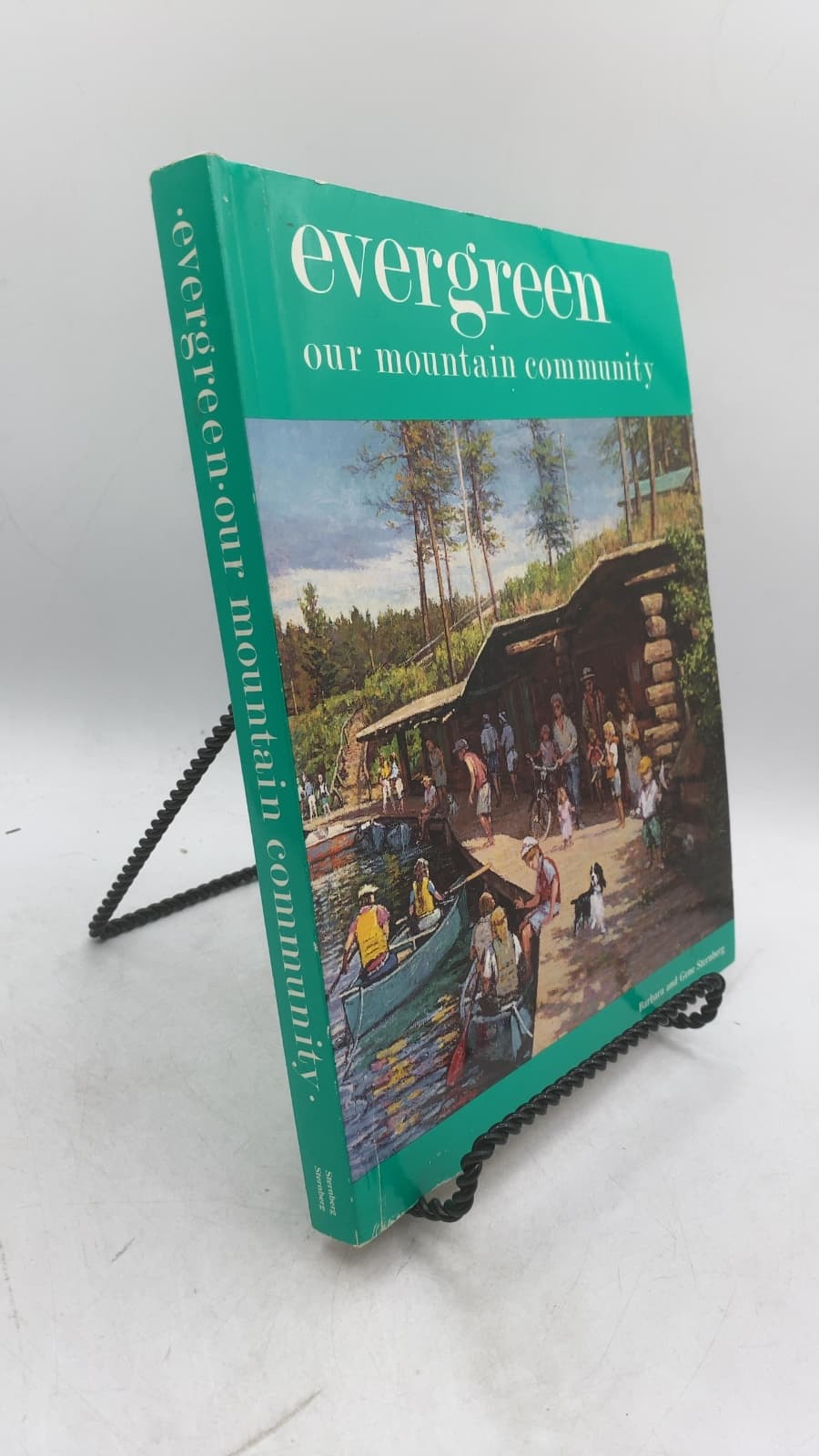 evergreen our mountain community by Gene and Barbara Sternberg - front cover
