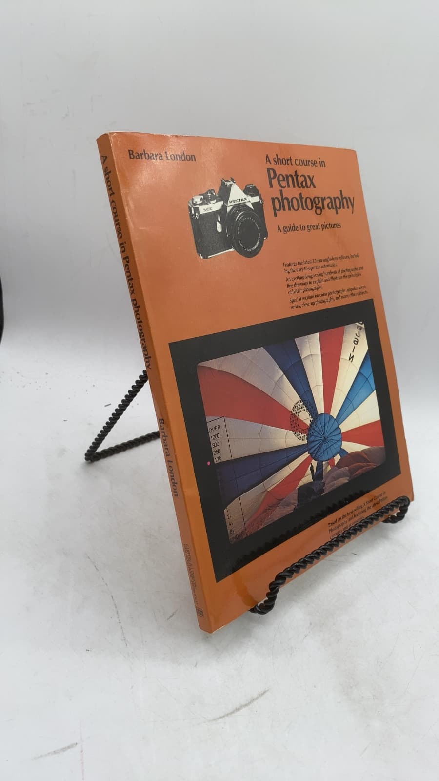 A short course in Pentax photography: A guide to great pictures by Barbara London - front cover