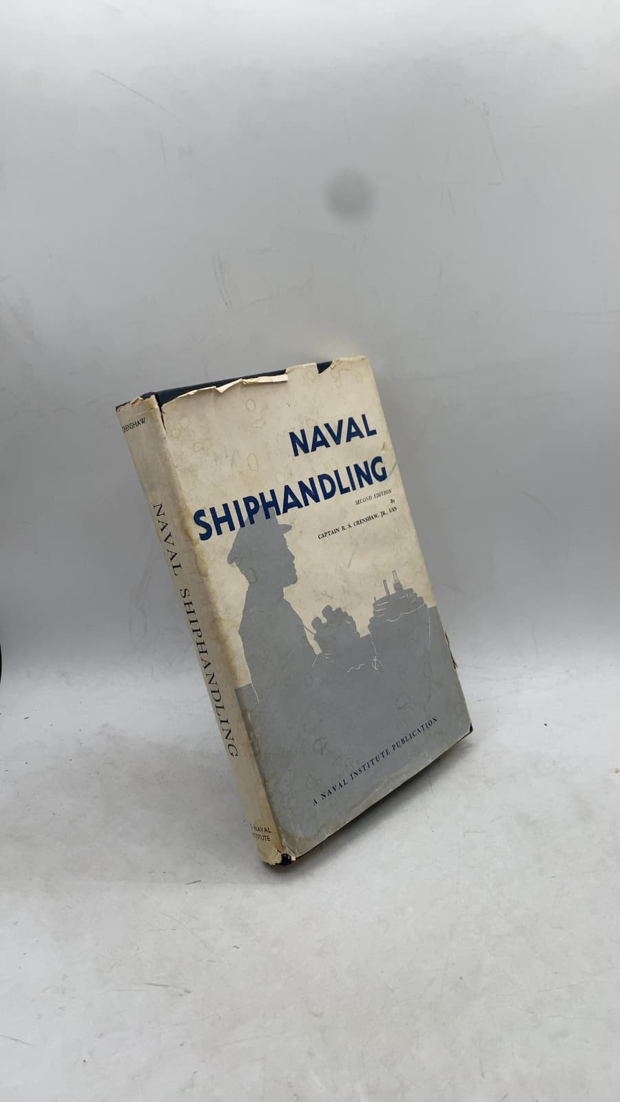 Naval Shiphandling by Capt R. S. Crenshaw, Jr., USN - front cover