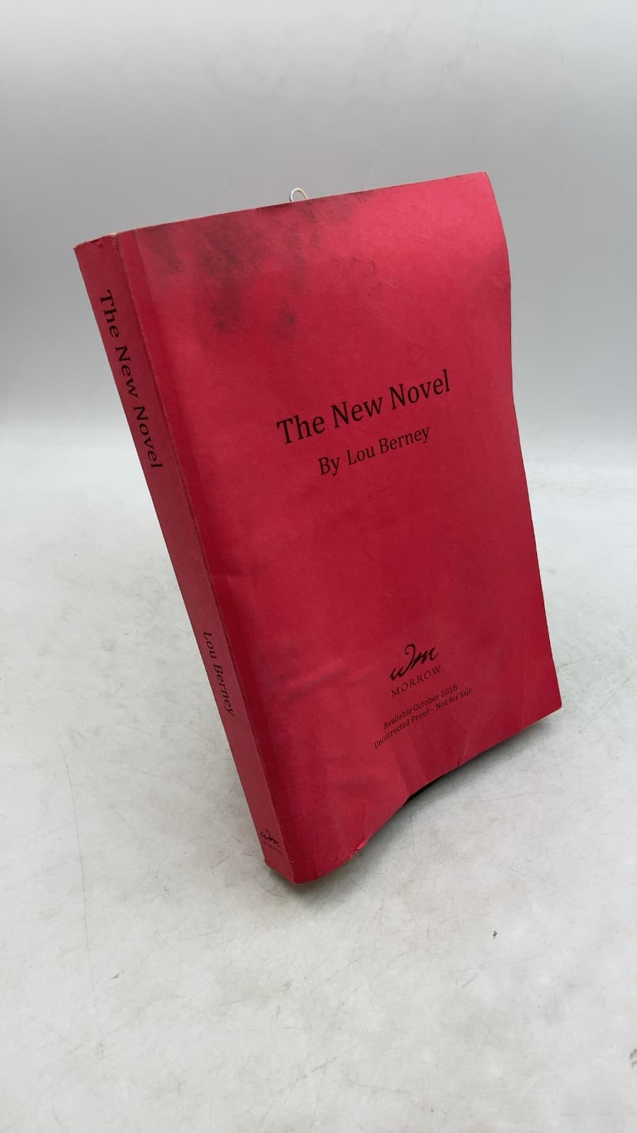 The New Novel by Lou Berney - front cover