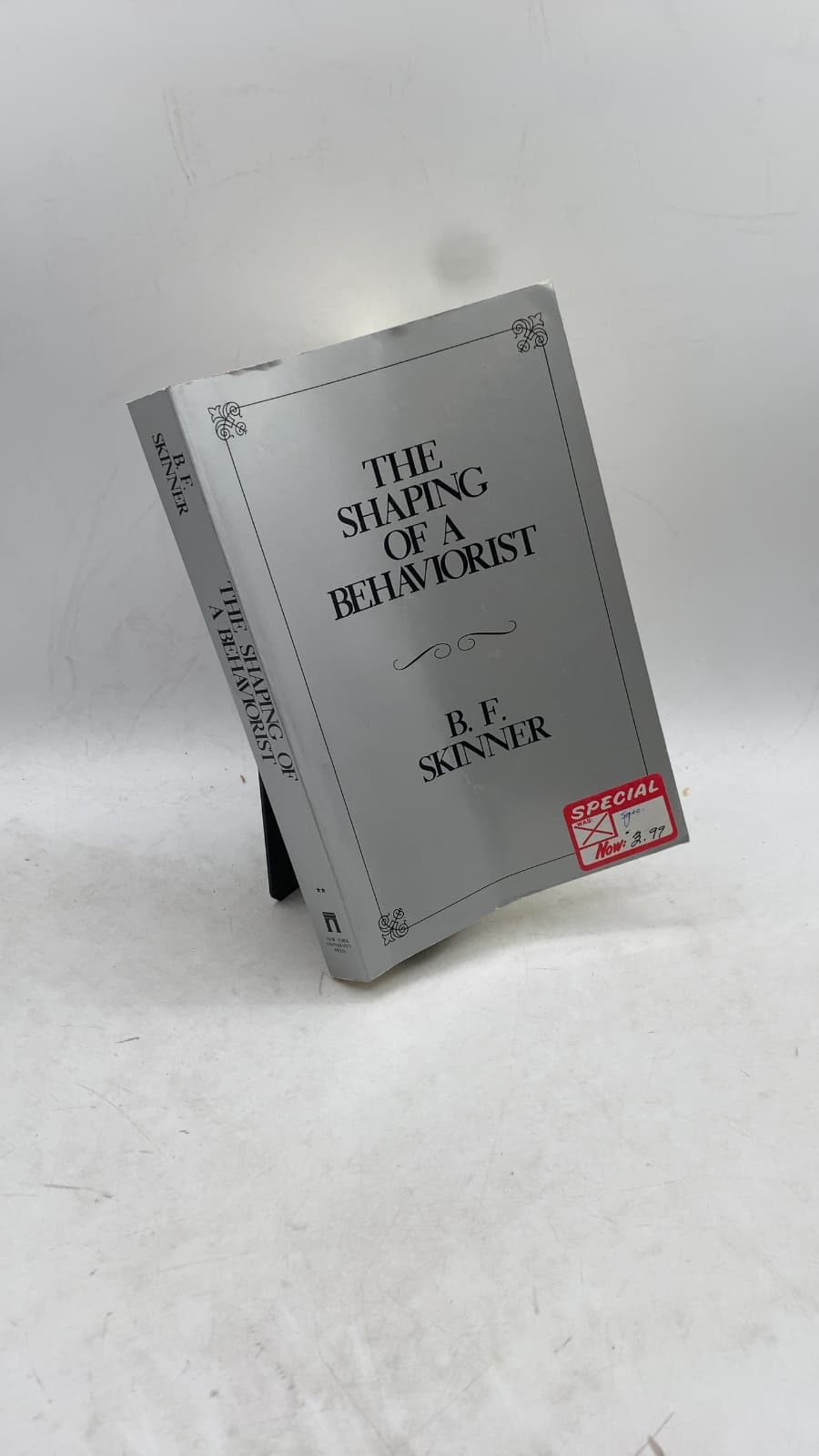 The Shaping of a Behaviorist by B. F. Skinner - front cover