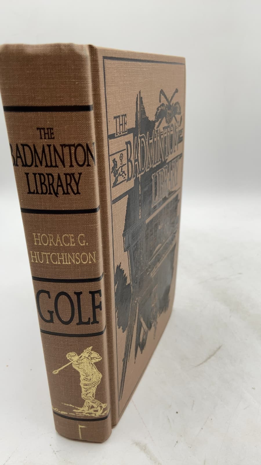 The Badminton Library: Golf by Horace G. Hutchinson - front cover