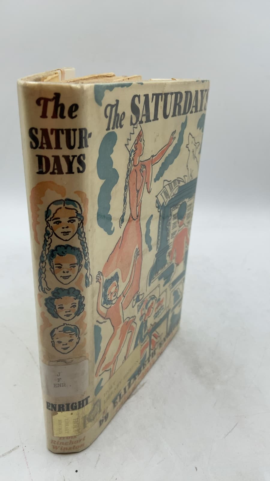 The Saturdays by Elizabeth Enright - front cover