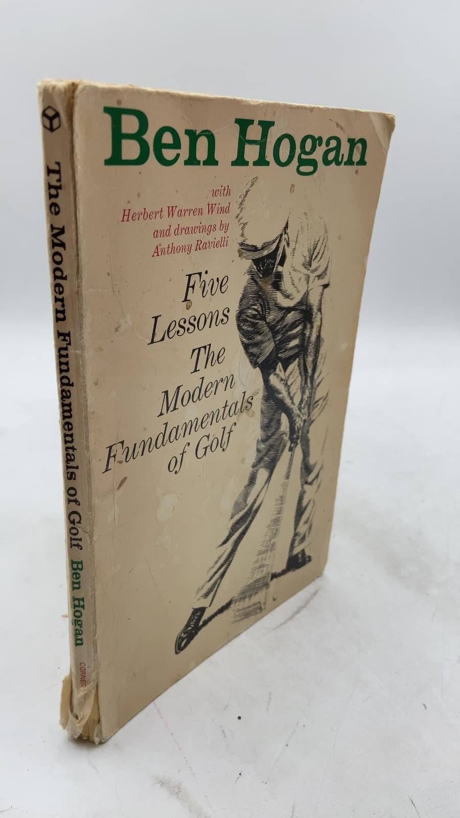 Five Lessons: The Modern Fundamentals of Golf by Ben Hogan with Herbert Warren Wind - front cover