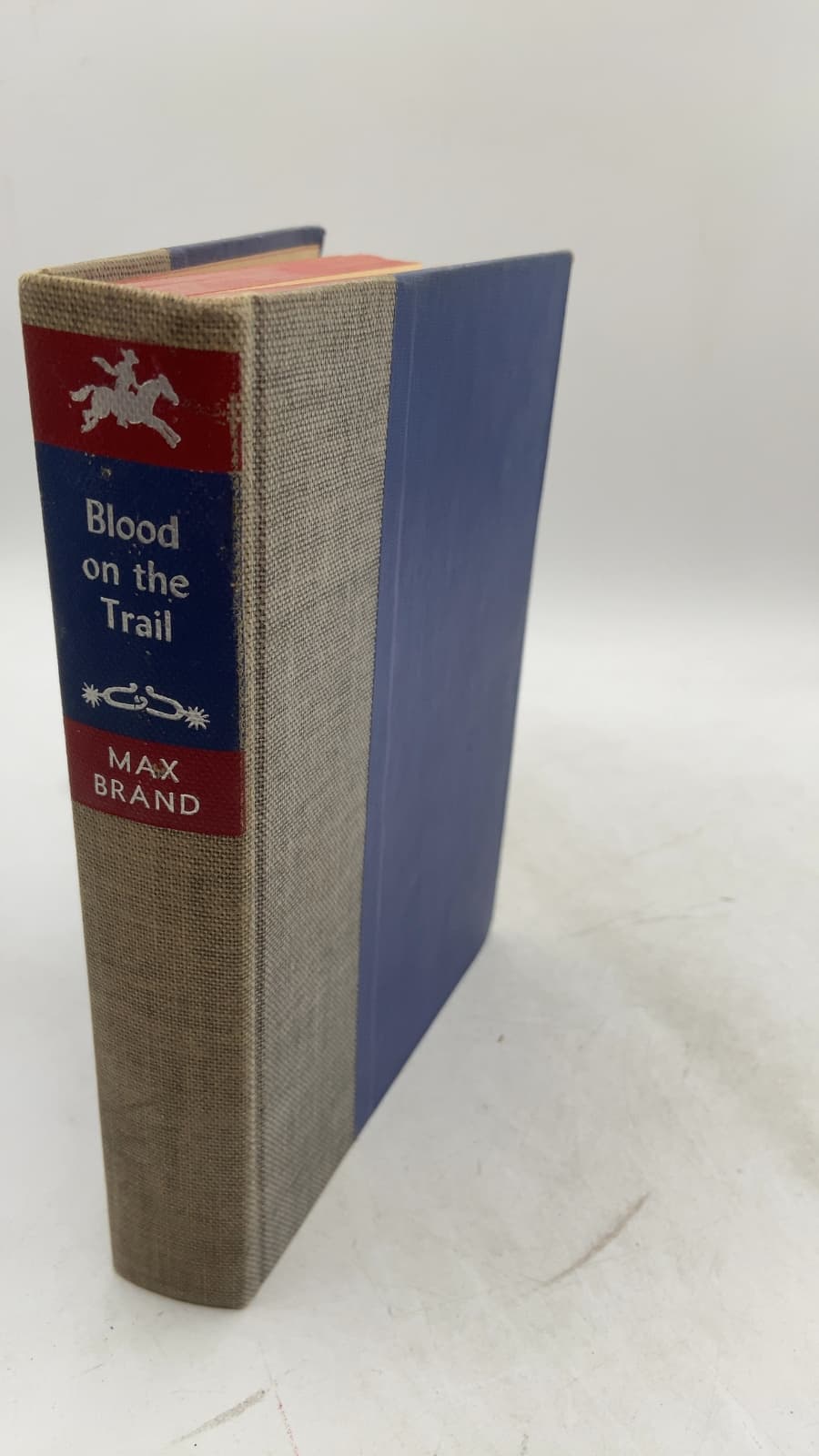 Blood on the Trail by Max Brand - front cover