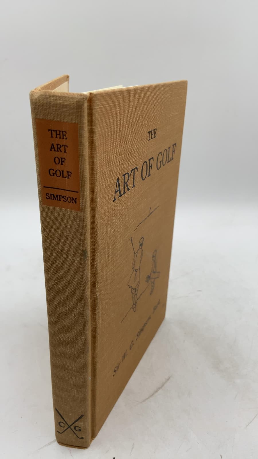 The Art of Golf by Sir Walter Simpson - front cover