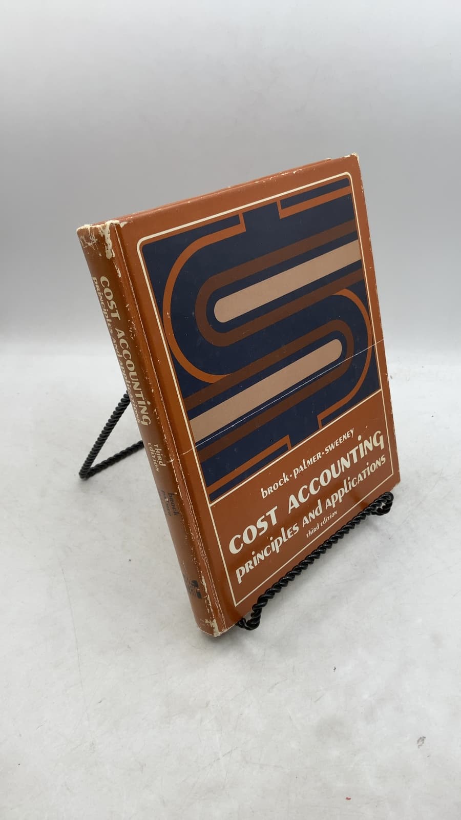 Cost Accounting: Principles and Applications, Third Edition by Horace R. Brock, Charles E. Palmer, Robert B. Sweeney - front cover