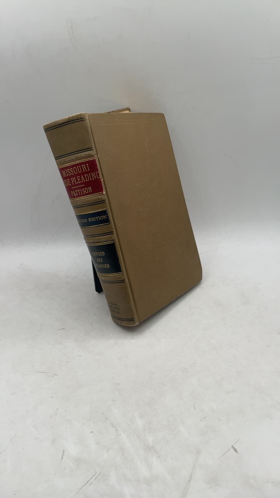 Code Pleading as Interpreted by the Courts of Missouri by Everett W. Pattison and T. B. Wallace - front cover